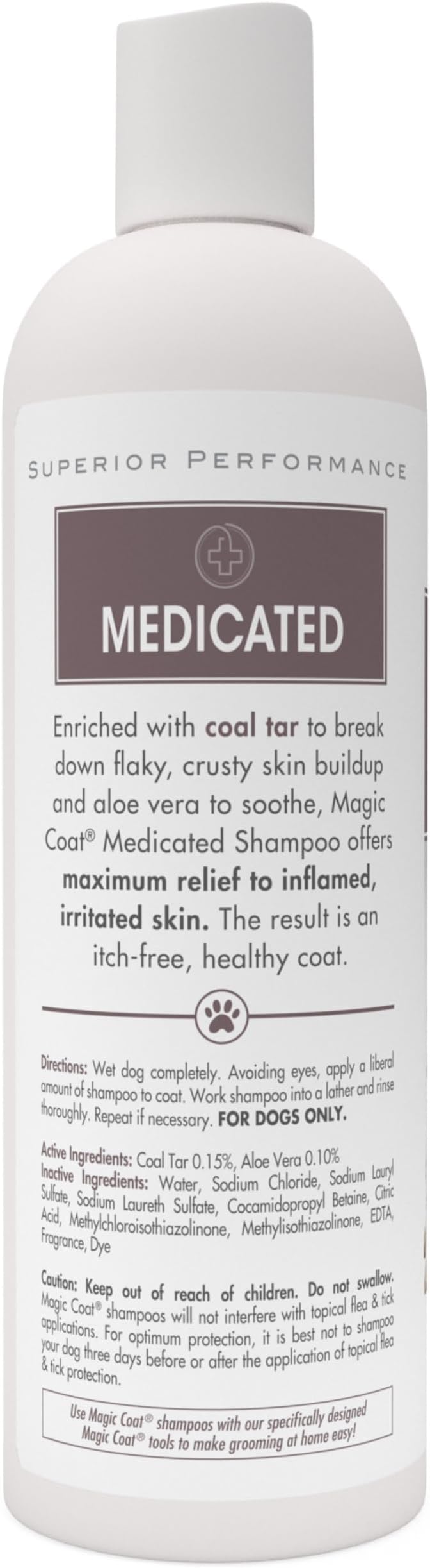 Four Paws Magic Coat® Medicated Dog Shampoo for Skin Allergies 16 Ounce (1 Count)