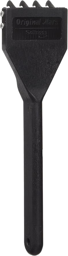 Mars Coat King Detangle and Pet Stripper Grooming Tool, Stainless Steel with Plastic Handle, Made in Germany, 4 Blade