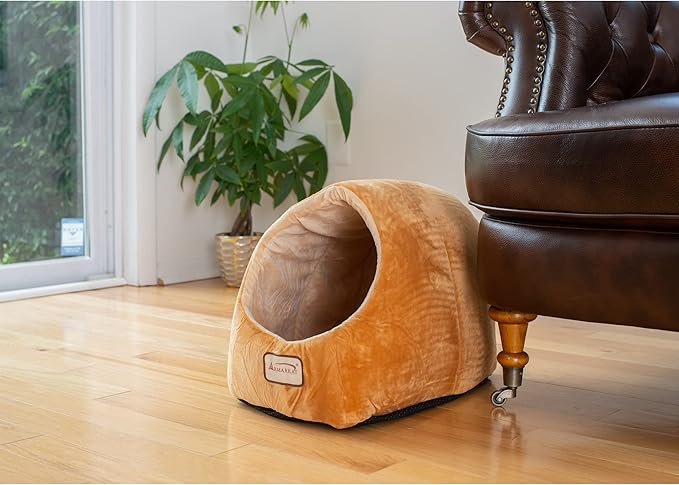 Armarkat Cat Bed, 18-Inch Long, Brown