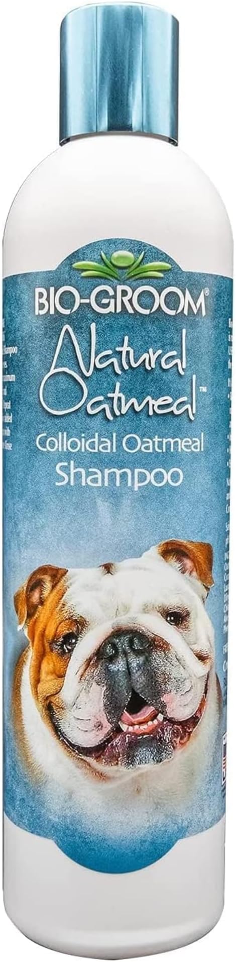 Bio-Groom Oatmeal Dog Shampoo – for Allergies and Itching, Cruelty-Free, Dog Bathing Supplies, Puppy Shampoo for Sensitive Skin, Made in USA, Anti-Itch Dog Products – 12 fl oz 2-Pack