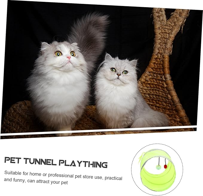 SUPVOX Cat Channel Tunnel Toy Kitten Channel Tunnel Kitten Tunnel Pet Plaything Wear Resistant Cat Plaything Interesting Channel Tunnel Pet Drill Tube Cat Toy