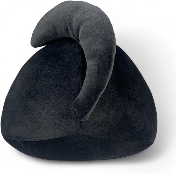 Pineapple Black Cat Plush Toy, Soft Cat Pillow Squishy Plushies, Cute Black Cat Stuffed Animals, Stuffed Cat Plushie, Stuffy Kawaii Plush Toys for Girls, Boys, Kids (10 Inch)