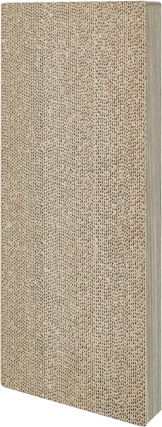 Way Basics Premium Wall Mount Scratch Pad Cat Scratcher with Silvervine Catnip - zBoard Lasts 2X Longer