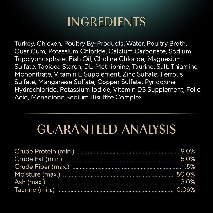 Sheba Perfect Portions Wet Cat Food Pate Roasted Turkey Entree, 2.6 oz. Twin-Pack Trays (24 Count, 48 Servings)