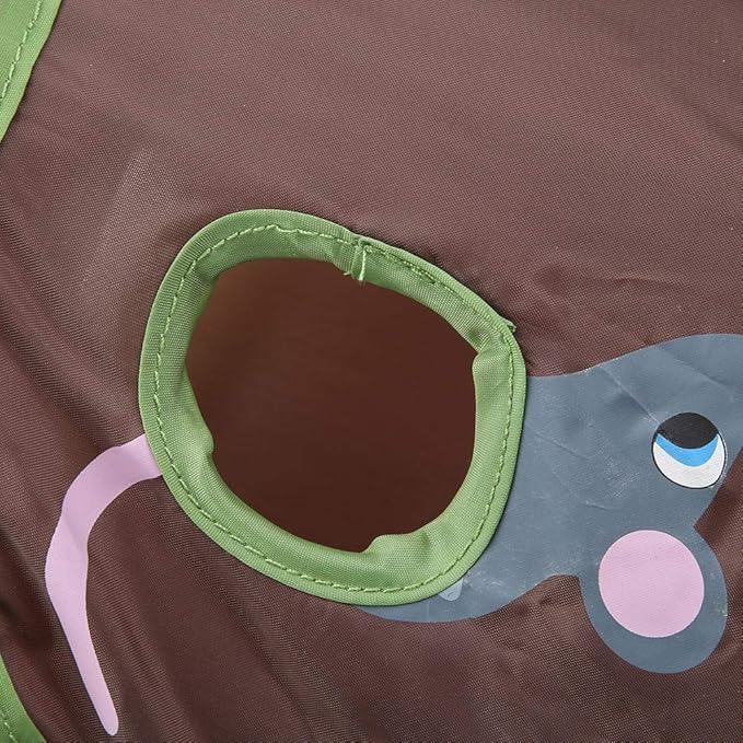 TOPINCN Cat Toy 9 Mouse Holes Pet Cat Interactive Toy Intelligence Trainning with Bell Ball Folding Creative Vocal Cat Mice Toy Hide Seek Toys