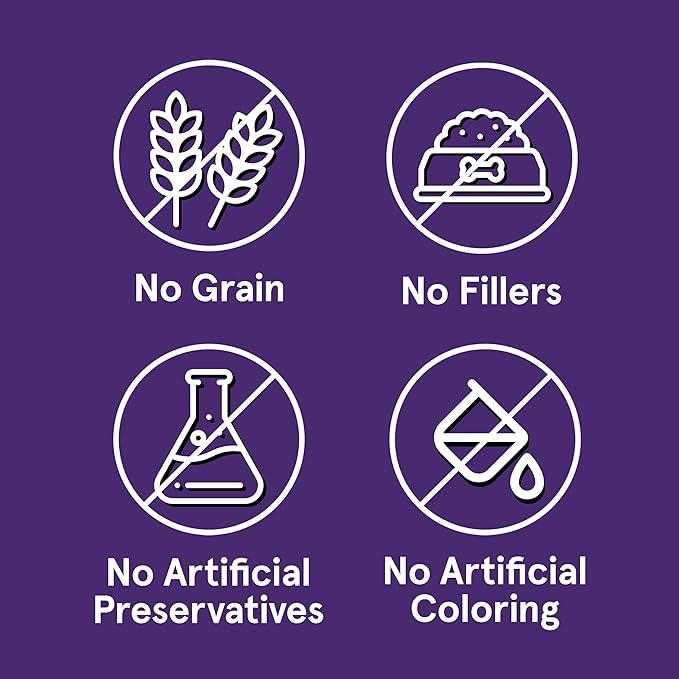 Real Meat Air Dried Cat Food & Dog Food w/Real Lamb - 14oz of USA-Crafted Grain-Free Dry Dog & Cat Food Sourced from Hormone-Free, Free-Range, Grass-Fed Lamb - All Natural, High Protein Pet Food