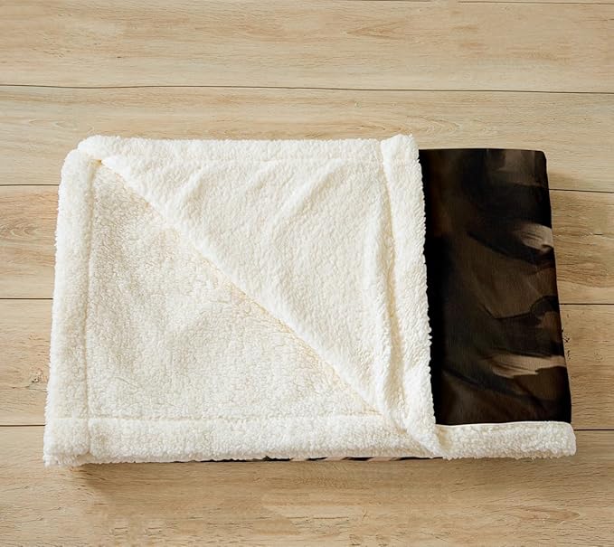 Feelyou Kids Throw Blanket Boys Girls Raccoon Sherpa Blanket Cute Animal Theme Blanket Fleece Blanket for Bed Travel Sofa Room Decor Wildlife Style Plush Throw BlanketThrow 50"x60"