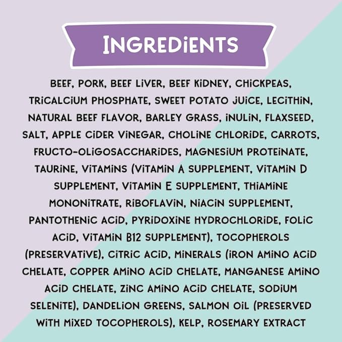 LOVE, NALA - Beef Air Dried Cat Food - Award Winning - Complete & Balanced Cat Food for All Life Stages- 1 Bag - 1 lb.