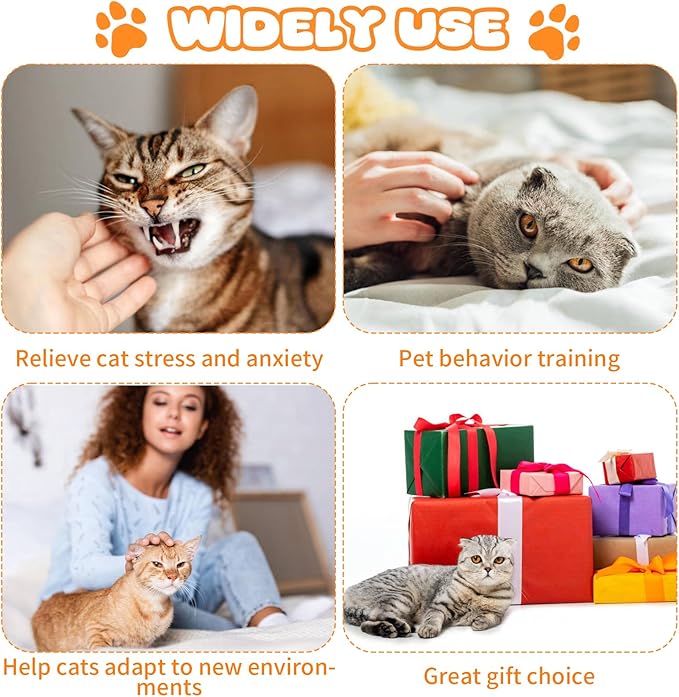 IDOMIK 15 Pack Cat Toys Ball, Colorful Golf Sponge Balls, Cat Feather Ball Kittens Interactive Pom Pom Ball Toys for Exercise, Bright Colored Chase Pounce Toys Balls, Safe Non-Toxic Entertainment Toy