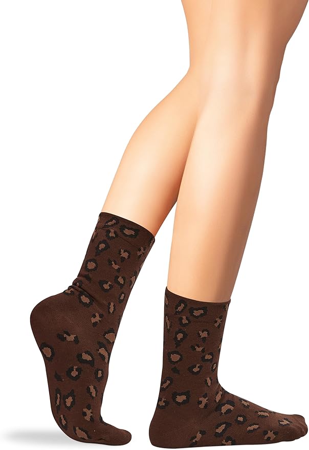 Benefeet Sox Cute Crew Socks for Women Girls Novelty Funny Patterned Socks Colorful Kawaii Cotton Casual Calf Sock 5 Pairs