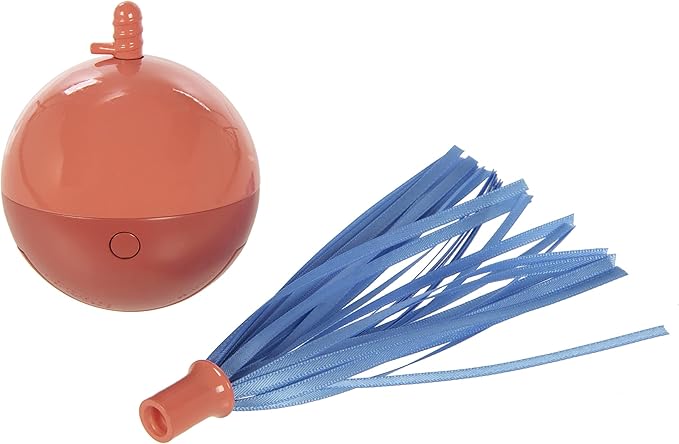 SmartyKat Twirly Top Electronic Motion Ball Cat Toy, Battery Powered - Randomly Selected Color, One Size