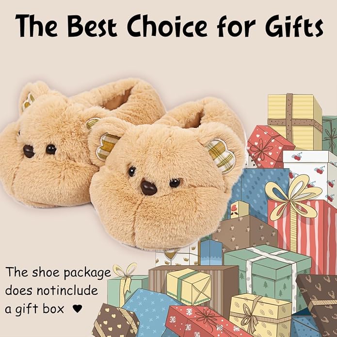 Caramella Bubble Cute Bunny Animal Slipper for women Adult Fuzzy Warm House Slippers Novelty Fluffy Home Shoes Ladies Winter Slippers Indoor Outdoor