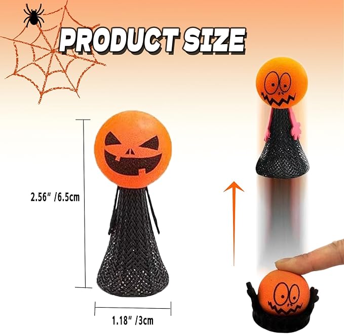 Fulxposs 10Pcs Cat Toys, Cat Toy Interactive Bouncy Ball, Cat Stuff Attract Cats Attention, Goth Cat Toys for Bored Indoor Adult or Kitten Cats Chew Bite Toys,for Pet-Loving Friends