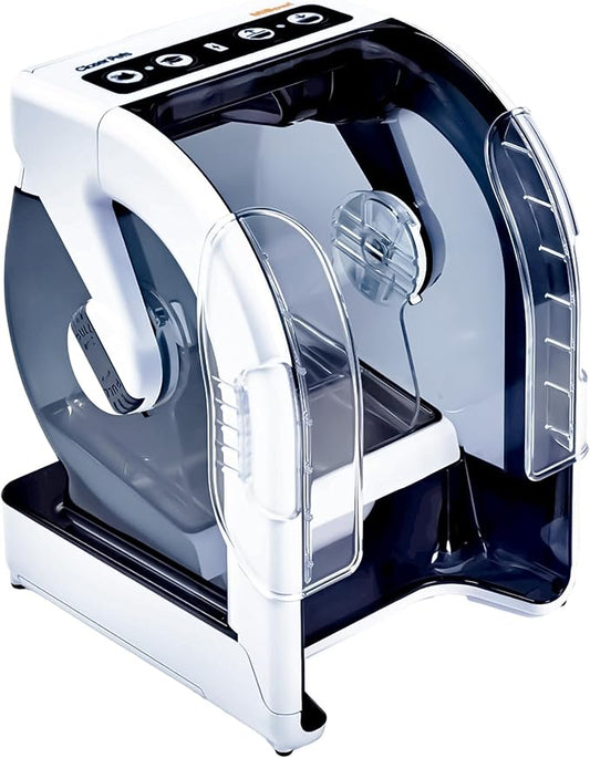 MiBowl Microchip Pet Feeder with Included ID Disc - for Cats and Small Dogs - BPA-Free Bowl and Enclosed Back