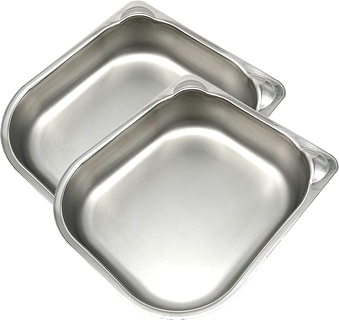 Two-Meal Automatic Pet Feeder with Stainless Steel Bowl Inserts (C200)