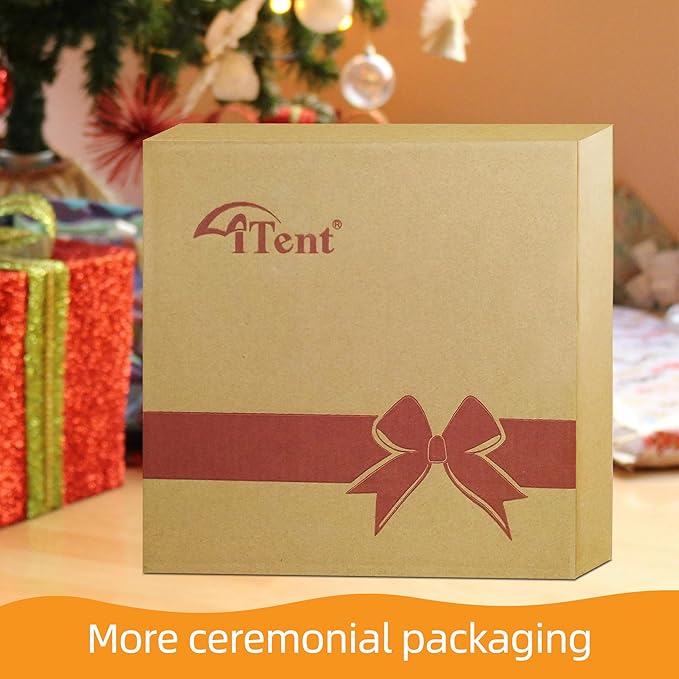 Cat Tunnels for Indoor Cats with Cube Tent Toys Combo, Pop Up Collapsible Crinkle Interactive Peek Hole, Cat Tube with Play Ball,Bell and Cat Spring Toys for Kitten, Puppy, Kitty, Rabbit - Set of 3