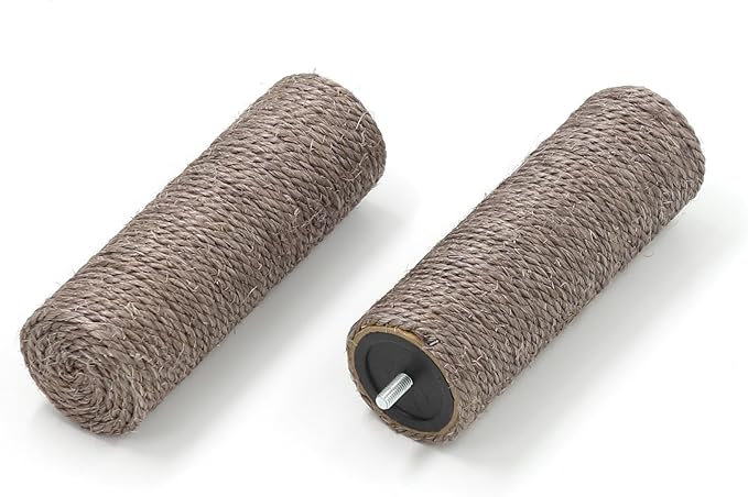 8" Scratching Post Refill (Grey) - 2 Pack (Brackets Not Included)