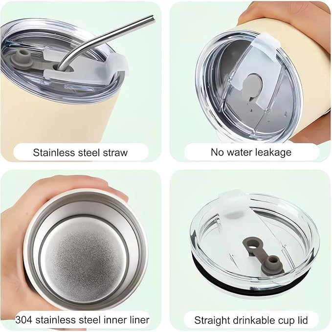 12 oz Vacuum Insulated Tumblers with Lid and Straw, Double-Walled Stainless Steel Coffee Mug for Office Home,Cute One Piece Manga Anime Gifts