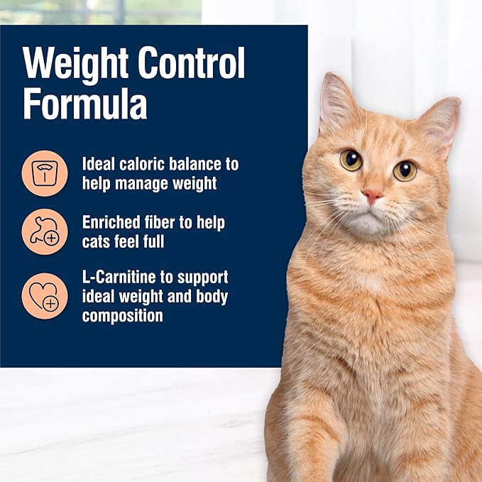 Blue Buffalo True Solutions Healthy Weight Natural Weight Control Adult Dry Cat Food, Chicken 11-lb Bag