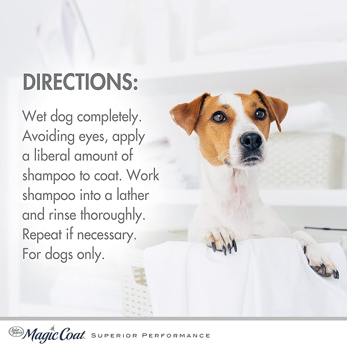 Four Paws Magic Coat Dog Shampoos for Dogs, Dog Grooming Supplies, Dog Bathing Supplies, Made in USA
