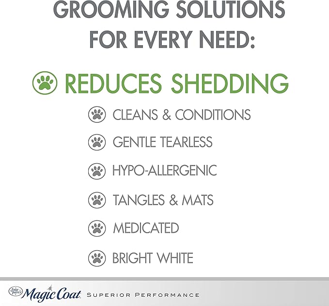 Four Paws Magic Coat Dog Shampoos for Dogs, Dog Grooming Supplies, Dog Bathing Supplies, Made in USA