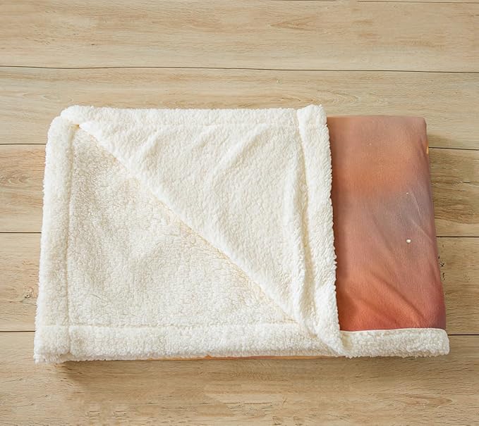 Dreamcatcher Plush Blanket Boho Dream Catcher Decor Fleece Throw Blanket for Sofa Couch Bed Bohemian Style Sherpa Blanket Gradient Room Decor Chic Luxury Feather Fuzzy Blanket King 87x95 Inch