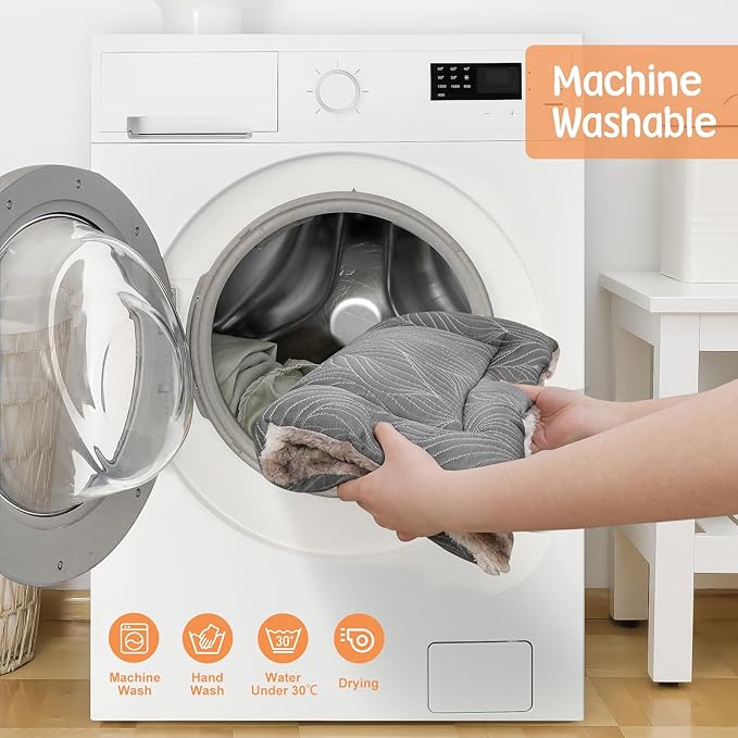 2 in 1 Dog Bed Crate Pad Mat Washable Reversible (Cool & Warm) Soft Fluffy Pet Kennel Beds for Large Medium Small Puppy Cat Sleeping Mattress Machine Wash Dog Cooling Mats (Brown, 41"*27"1.5")