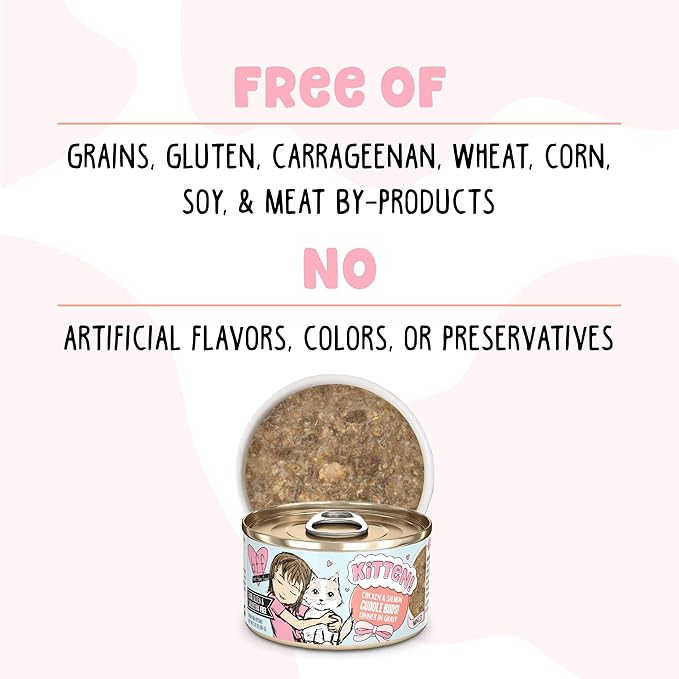 B.F.F. Kitten, Cha Cha Cha, 2.8oz Can (Pack of 12)