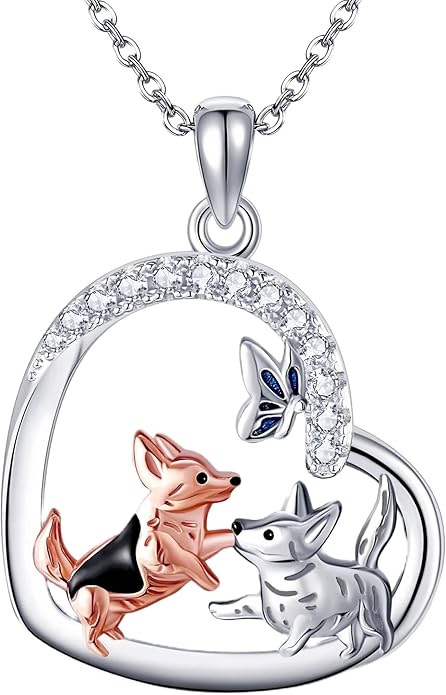 Capybara/Squirrel/Chihuahua Necklace Sterling Silver Chihuahua Squirrel Jewelry Capybara Gifts for Women