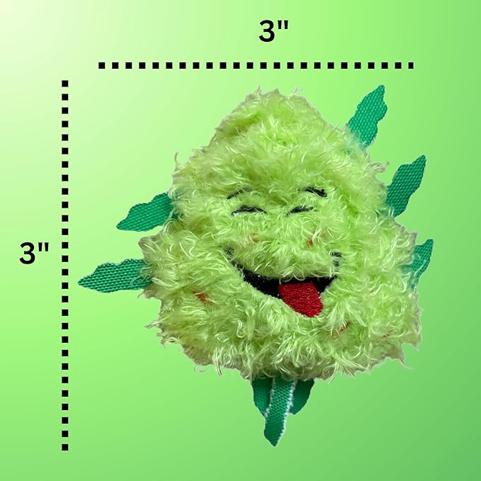 PAW:20 | Bud Jr. The Weed Nug and Jay Jr. The Joint Cat Toy Bundle | Funny Cat Toys | Cool Catnip Toys | Fun Novelty Gift | Play and Funny Photos | (2 Items)