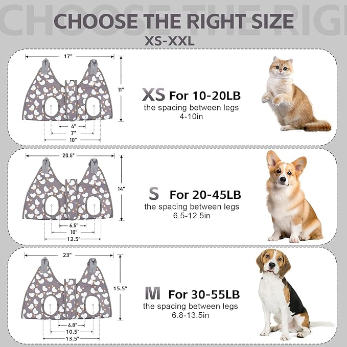 Dog Grooming Hammock Harness for Small Cats Dogs, Dog Grooming Sling for Cutting Nails, Pet Grooming Harness Hanging Holder Hanger for Nail Trimming with Nail Clippers, Nail File