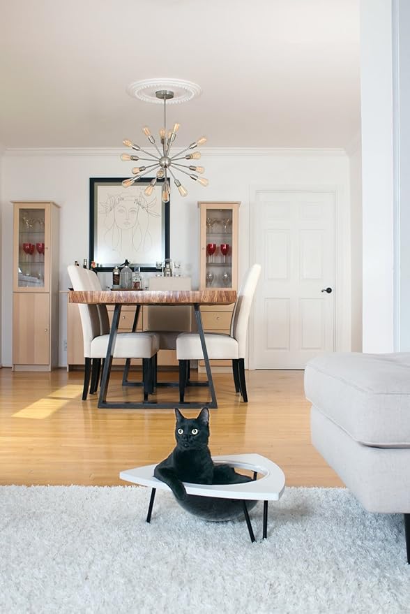 Hauspanther Tripod - Cat Lounge Pod, White