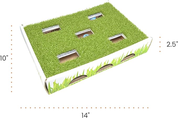 Catstages Grass Patch Hunting Box Cat Toy