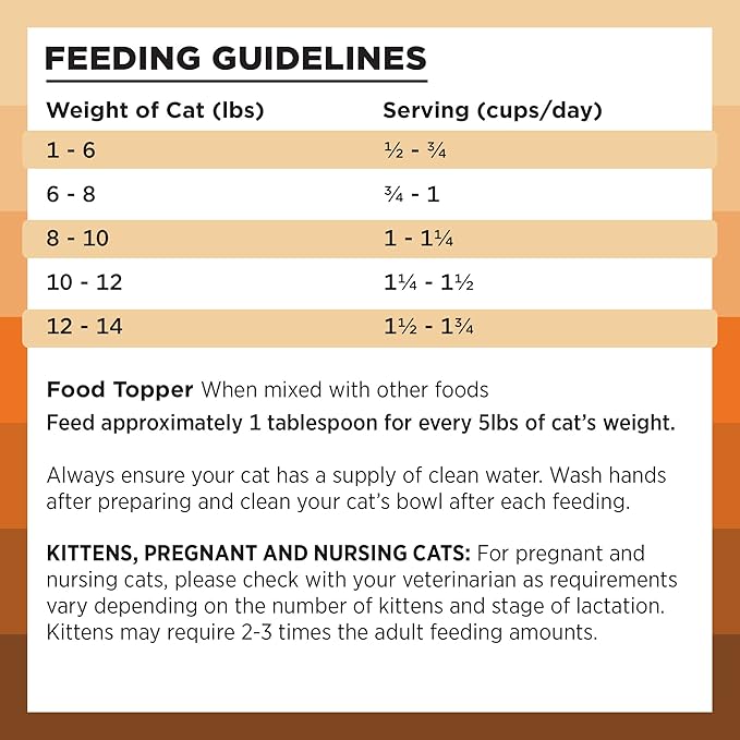 BIXBI Rawbble Freeze Dried Cat Food, Chicken Recipe, 10 oz - 95% Meat and Organs, No Fillers - Pantry-Friendly Raw Cat Food for Meal, Treat or Food Topper - USA Made in Small Batches