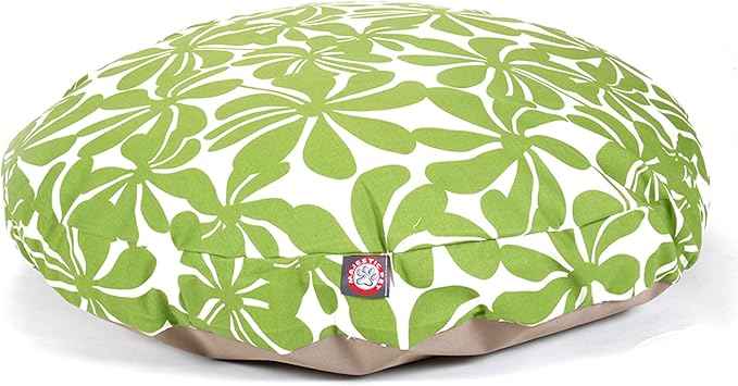 Sage Plantation Large Round Indoor Outdoor Pet Dog Bed With Removable Washable Cover By Majestic Pet Products