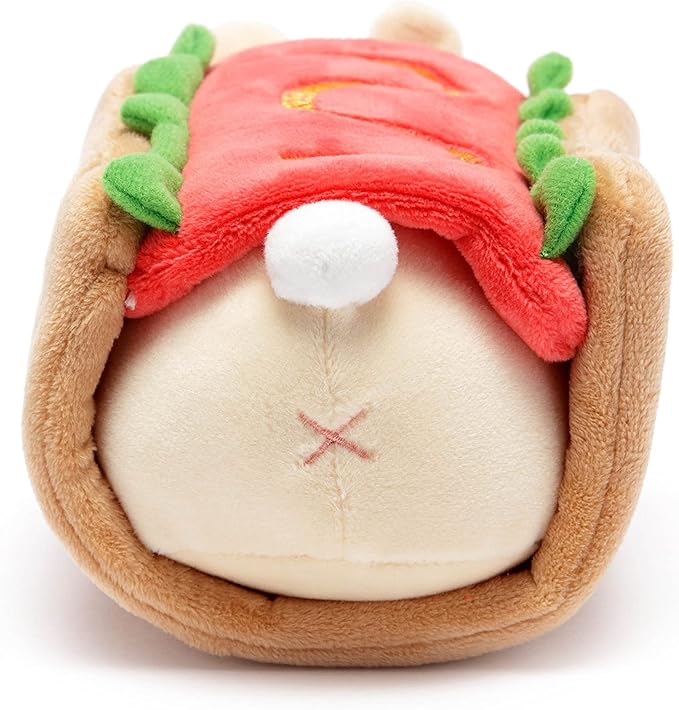 Anirollz Stuffed Animal Plush Toy - Official Roll Blanket Outfitz Doll |Soft, Squishy, Warm, Cute, Comfort, Safe| Hot Dog Pillow with Bunny - Birthday Decorations Gift 6" Bunniroll