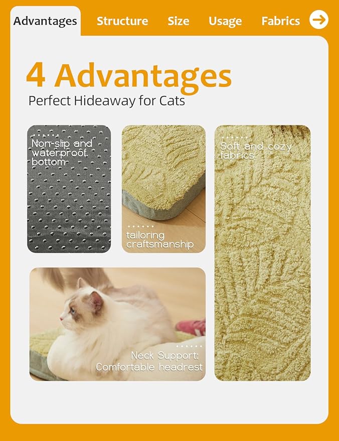 Small Medium Dog Bed, Washable Dog Bed with Removable Cover and Nonskid Bottom, Fuzzy Warm Dog Bed Indoor with Neck Pillow for Dog Cat Sleeping, 30x20 Inches