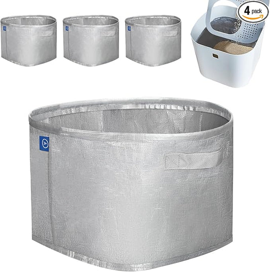 4 Pack Reusable Liners for Mod Kat Cat Litter Box Flip Litter Liners Type A