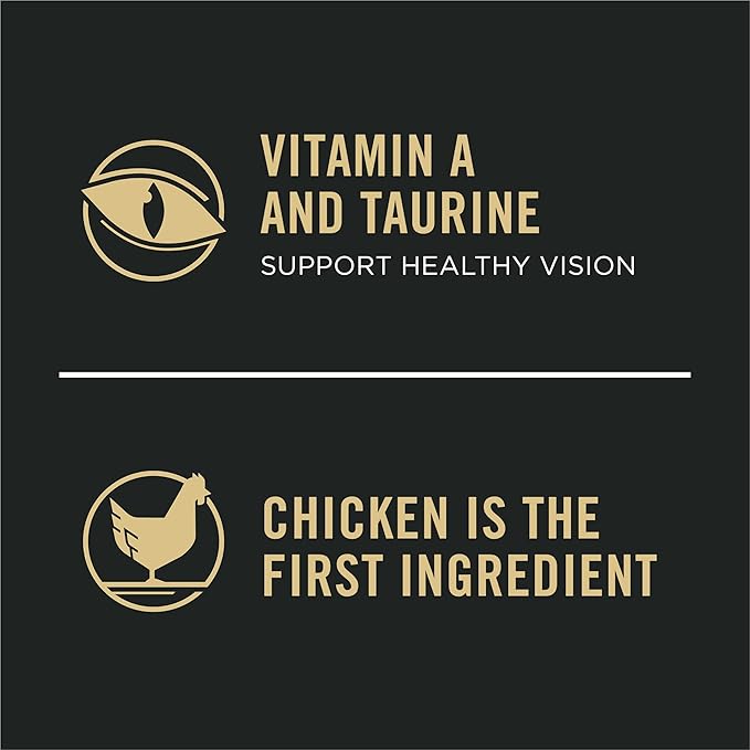 Purina Pro Plan Adult Hairball Control Cat Food Chicken and Rice Formula - 16 lb. Bag