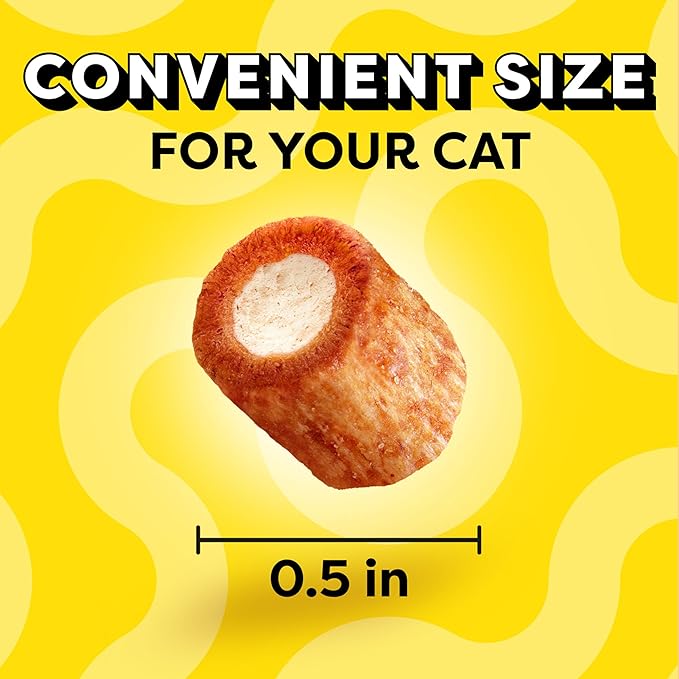 Temptations Tender Fills Seared Tuna Flavor Crunchy and Soft Adult Cat Treats, 4.6 oz. Pouch (Pack of 10)