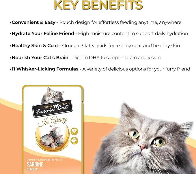 Fussie cat Premium Sardine in Gravy