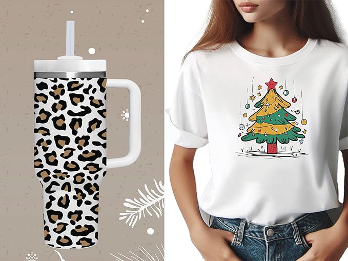 AMZUShome 40 OZ Leopard Print Tumbler with Handle.Leopard Print Lover Gifts.Unique Birthday Christmas Gifts for Leopard Print Lover.Personalized 40 OZ leopard print Tumbler Gifts for Women Men.