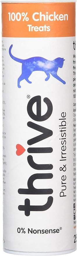 thrive Cat 100% Chicken Treats 25g (Pack of 4)