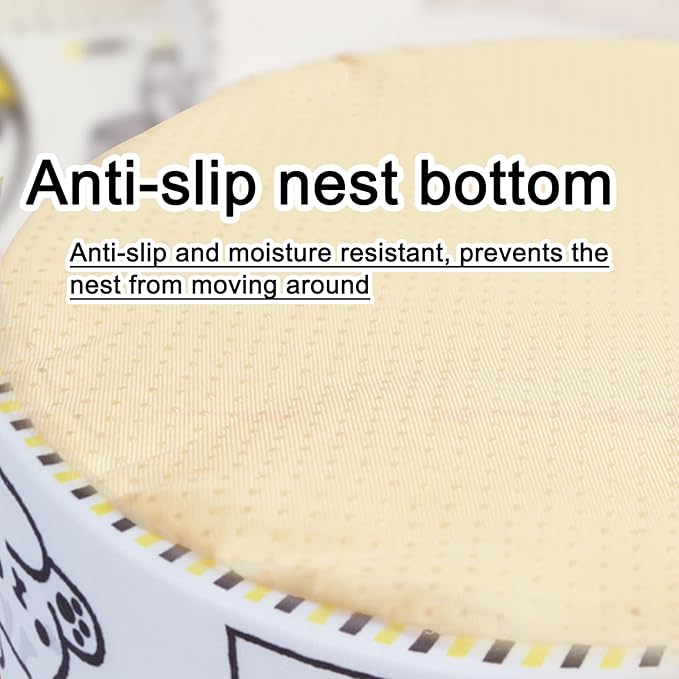 寵幸 Ramen Noodle Dog & Cat Bed,Keep Warm and Super Soft Creative Pet Nest for Indoor Cats,Removable Washable Cushion for Small Medium Large Dogs and Cats