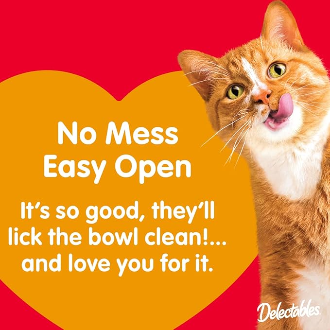 Hartz Delectables Gravy Non-Seafood Lickable Wet Cat Treat & Food Topper, Chicken & Turkey, 12 Pack, 1.40 Ounce (Pack of 12)