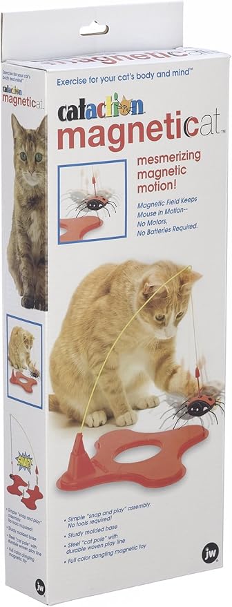 JW Pet Magneticat Cat Toy, Multi, One Size, (71046)
