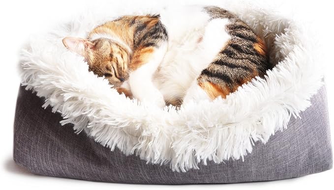 Furry Pet Bed/Mat (Convertible) - White