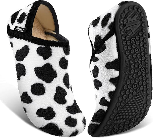 ATHMILE House Slippers for Women Men Indoor Barefoot Slippers Socks Furry Slip on House Shoes Cozy Comfy Slippers for Home Bedroom Travel Yoga