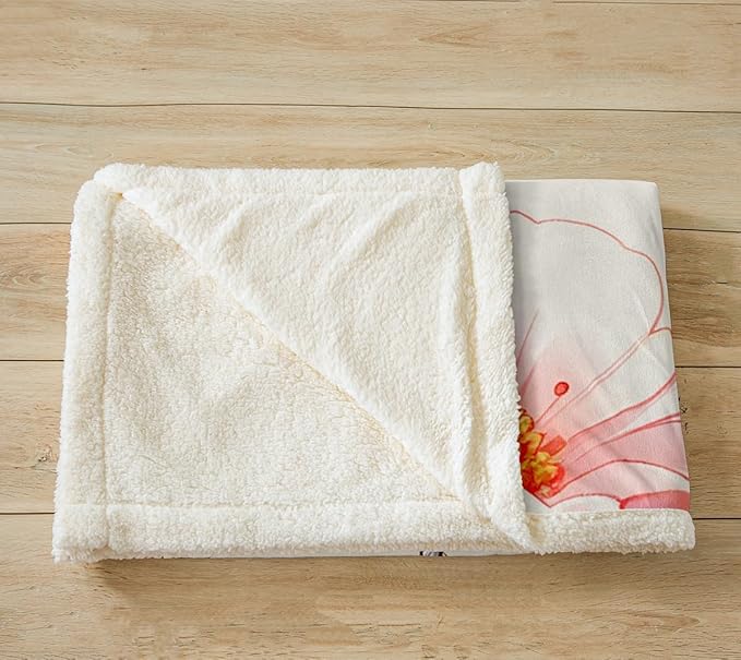 Deer Skull Fleece Throw Blanket for Girls Women Boho Dreamcatcher Floral Blanket Bohemian Dream Catcher Animal Skeleton Sherpa Blanket for Couch Sofa Bed Soft Arrow Fuzzy BlanketQueen 90"x90"