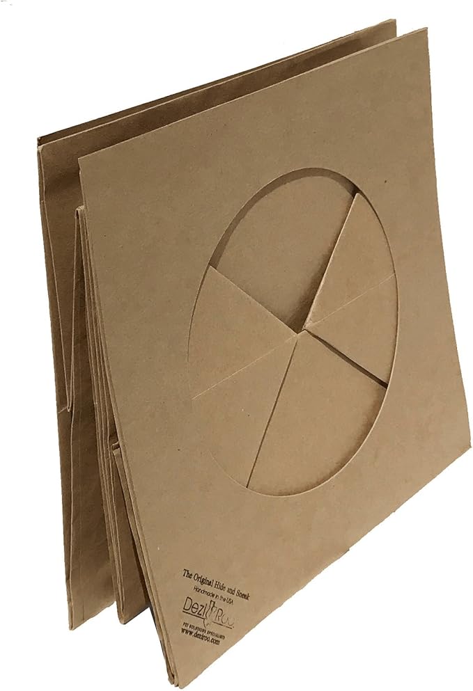 Dezi & Roo Hide and Sneak Collapsible Paper Cat Tunnel - Made in USA - Designed by a Feline Vet - Interactive Cat Toy - Cat Enrichment Toy - Hideaway